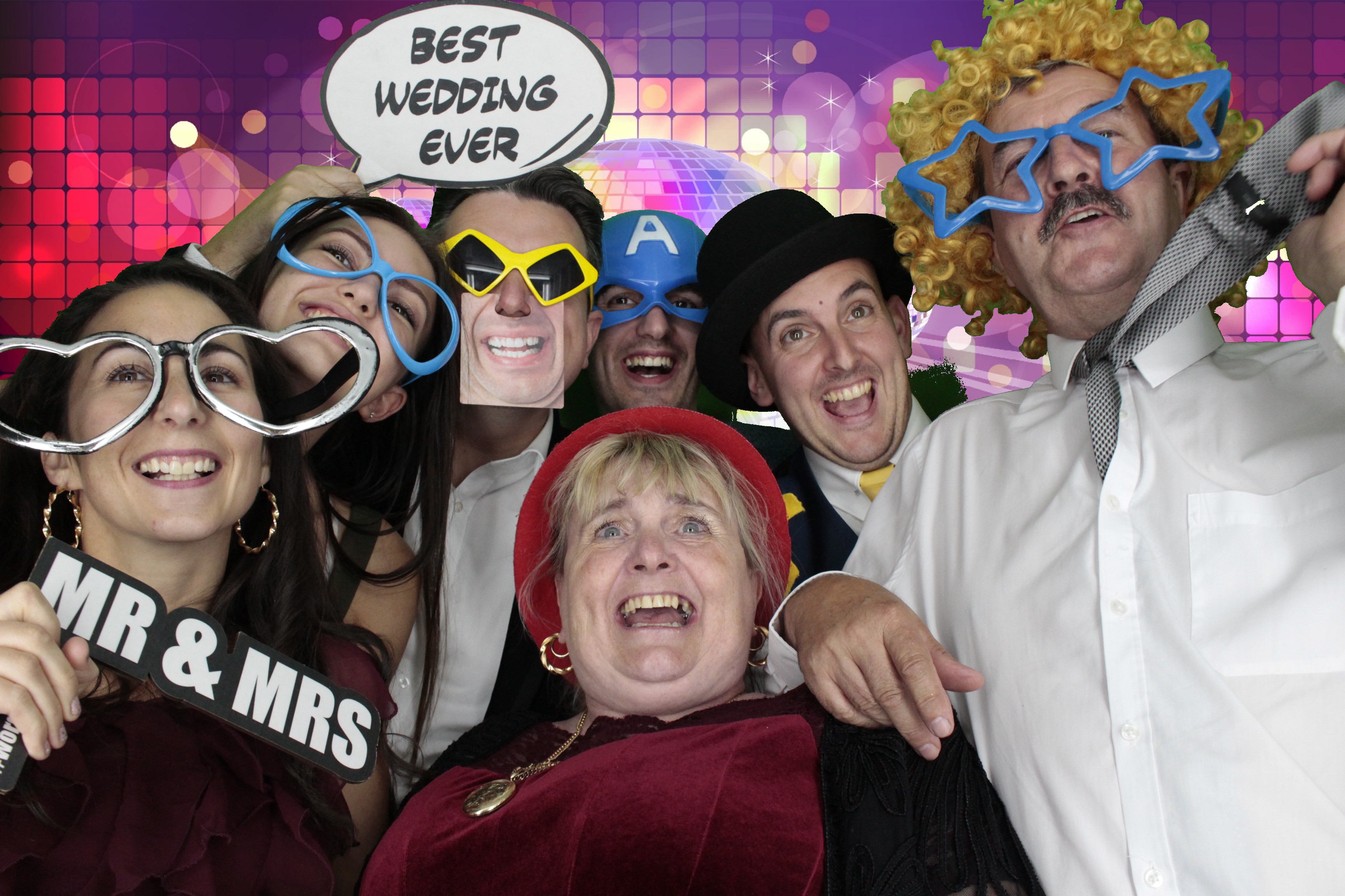 Mr & Mrs Hack's Wedding | View more photos from the event at gallery.myphotoboothexperience.co.uk/u/MyPhotoBoothExperienceLtd/Mr-Mrs-Hacks-Wedding